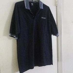 Navy short sleeve polo